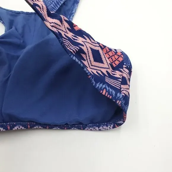 Rip Curl Printed Constellation High Neck Bikini Top Size XL - Picture 6 of 9